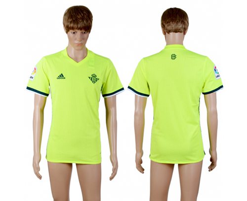 Real Betis Blank Sec Away Soccer Club Jersey - Click Image to Close